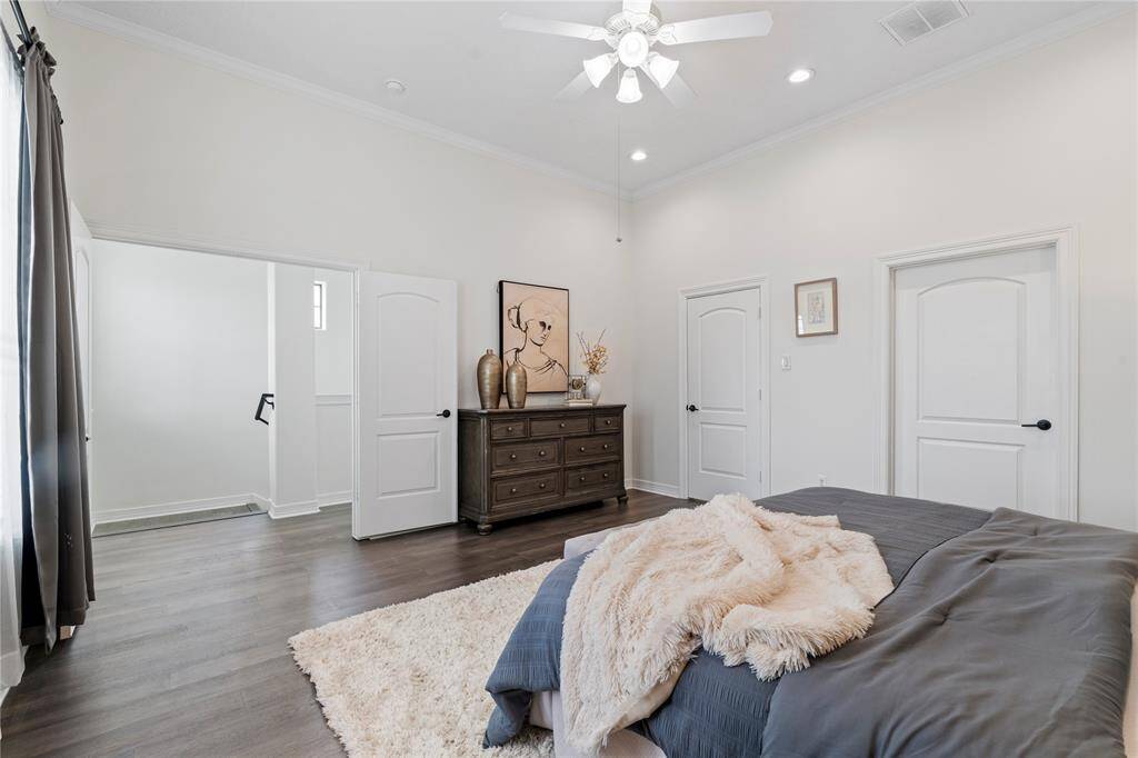 Your private sanctuary awaits upstairs with plenty of room to unwind.