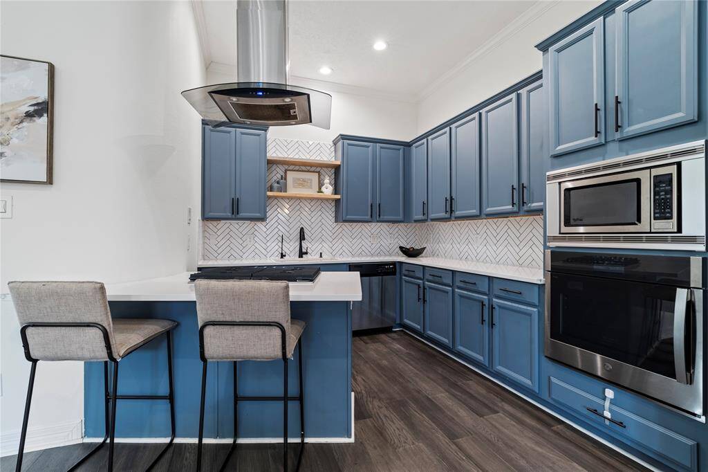 Functional and stylish kitchen designed for both daily living and entertaining.