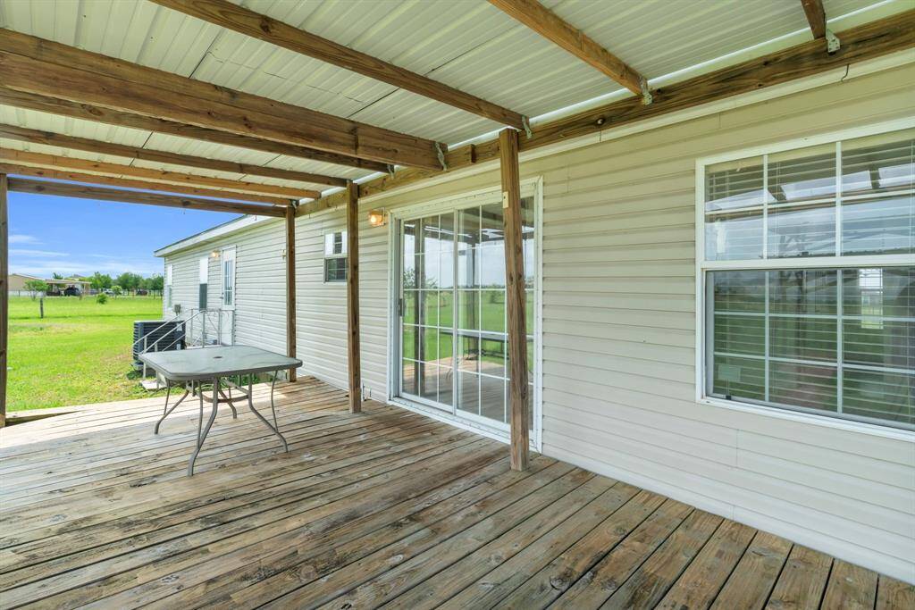 Back Porch for those Texas Dinners Outside! 37038 Bell Rd.,Waller, TX 77484