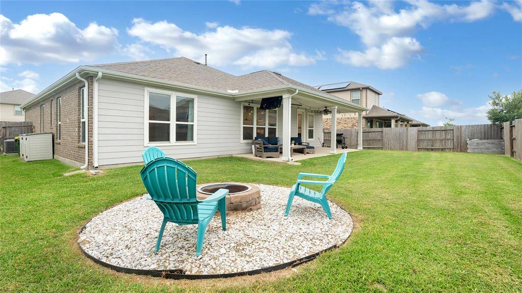 Fire pit area