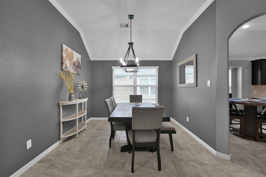 Dining area passed office.  This area can also be used as a flex space.