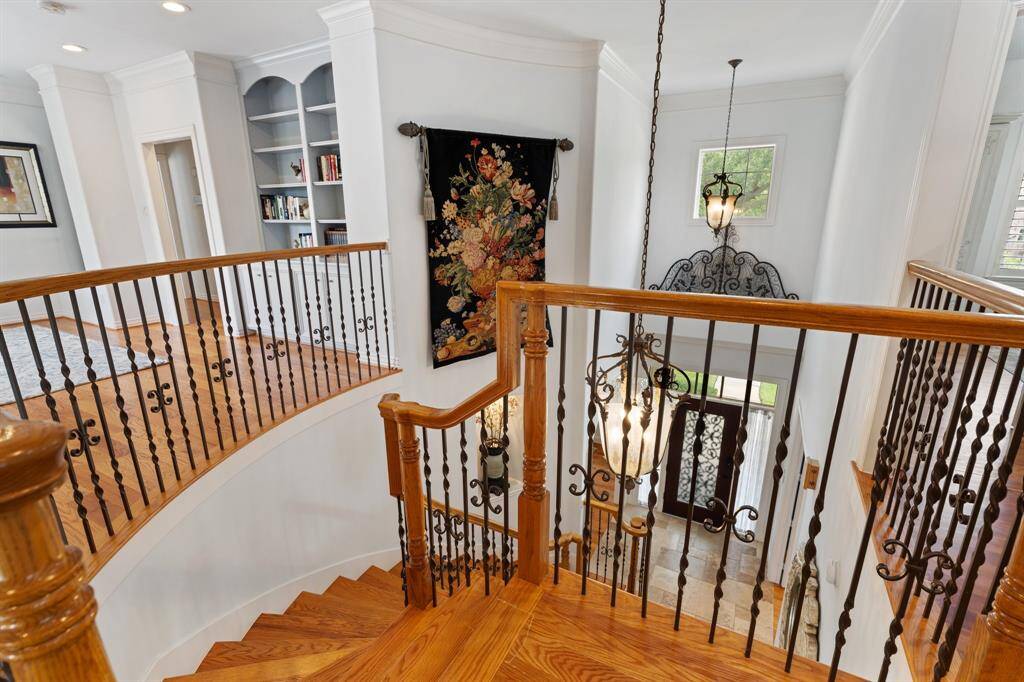 View of the grand entryway.