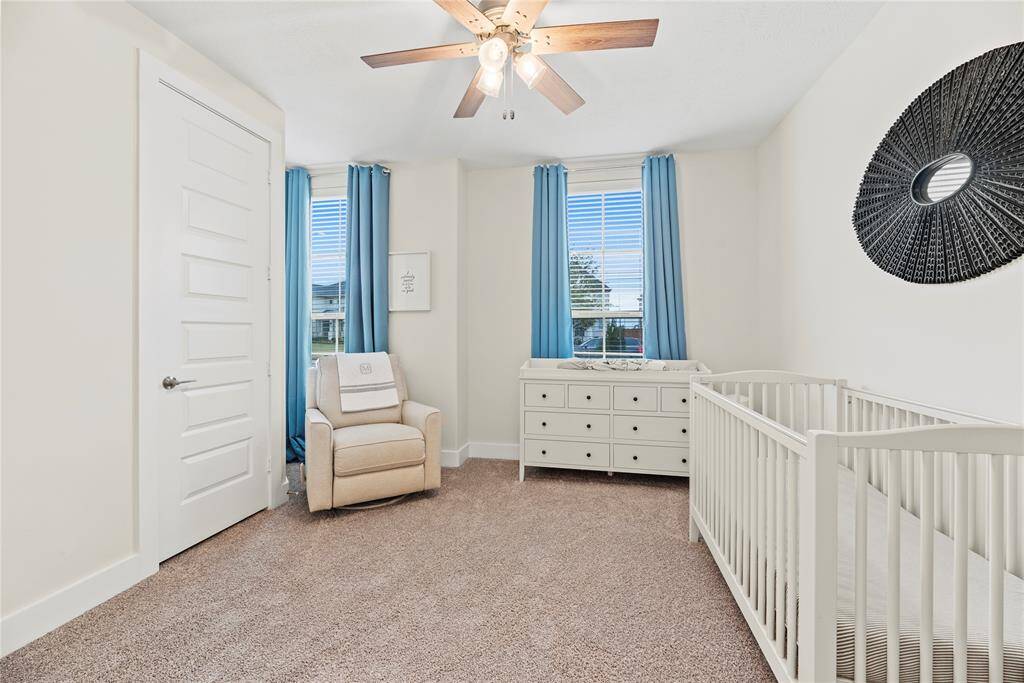The second downstairs bedroom is also spacious and comfortable. This is a great in-law suite or private guest suite.