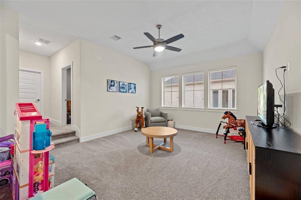 The whole family will love the expansive game room.