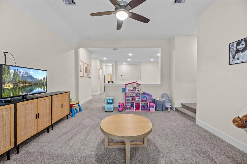 This upstairs is all about family fun and entertainment!