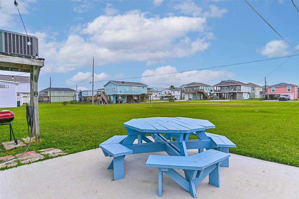 Extended patio and back yard