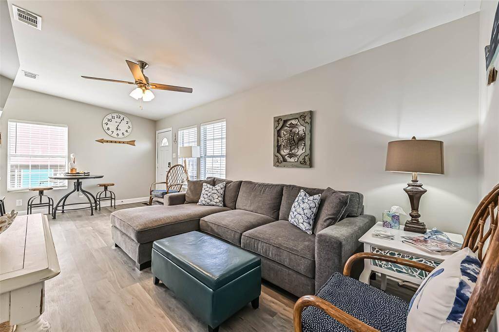 Open yet cozy living space