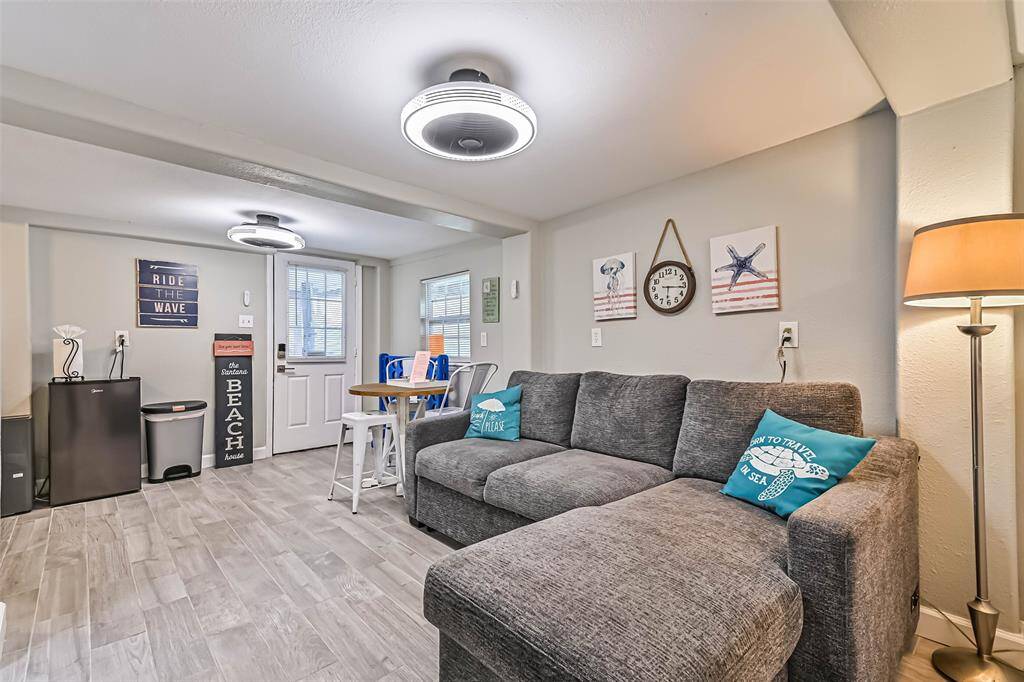 Ground level living space