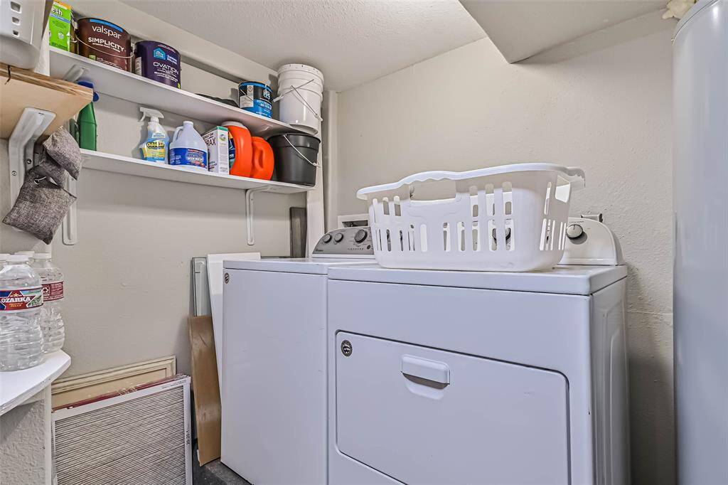 Ground level utility room
