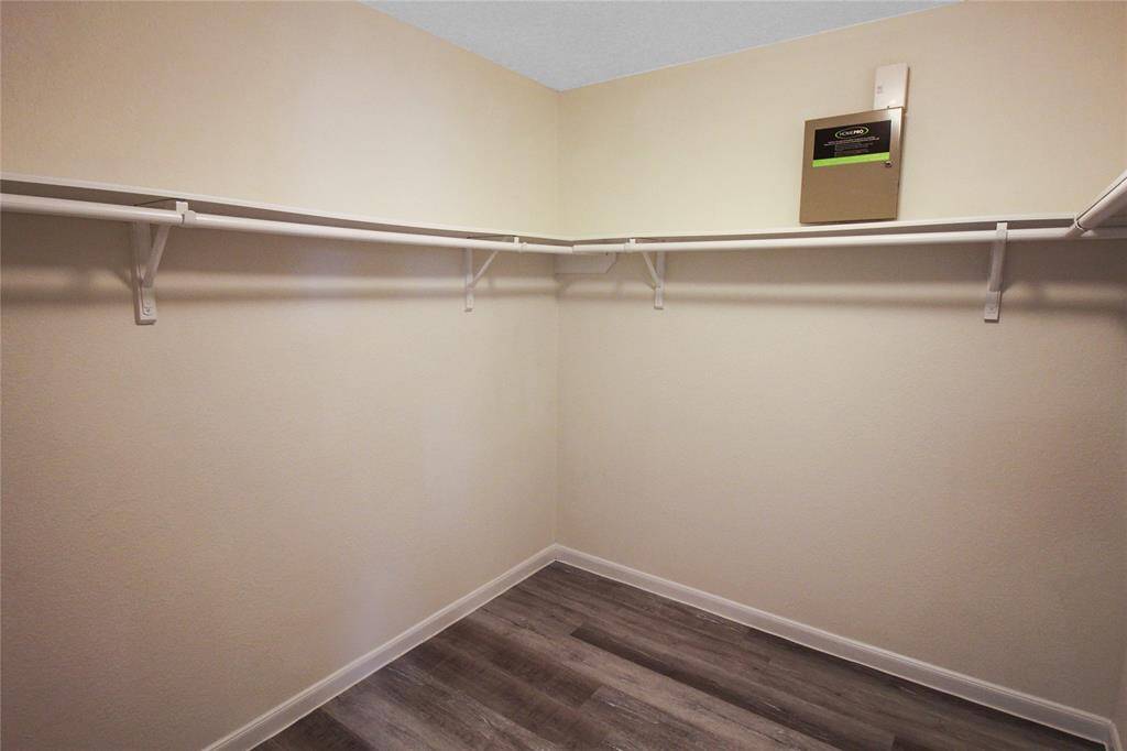 Huge Primary Walk In Closet