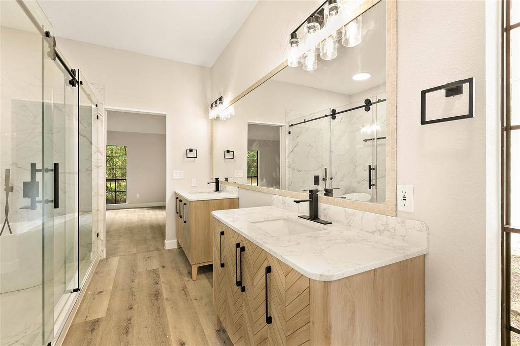 A last look at the sophisticated, spa-like primary bath.