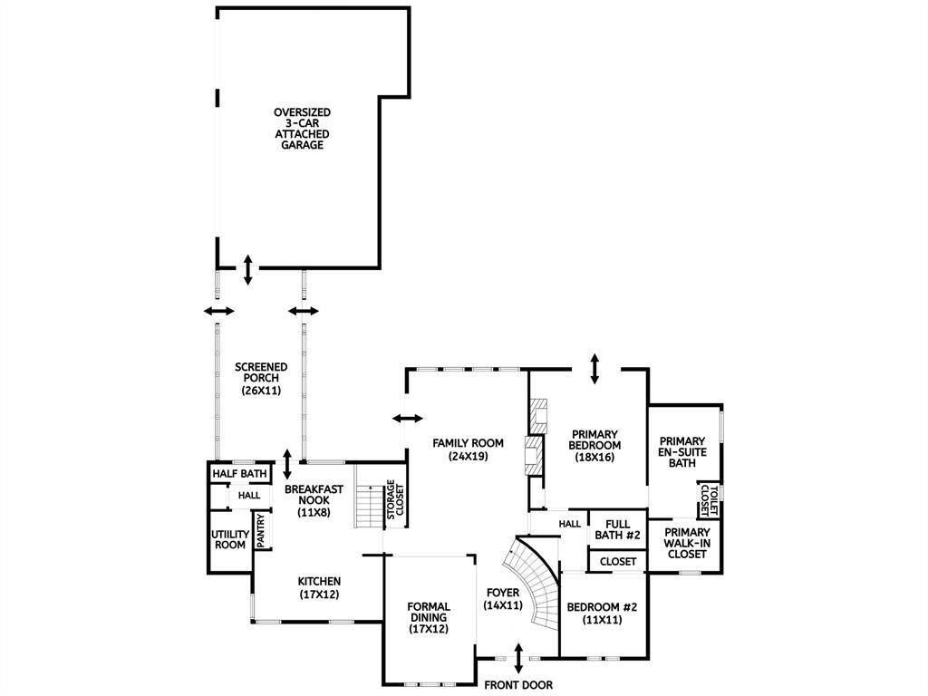 Downstairs Floor Plan