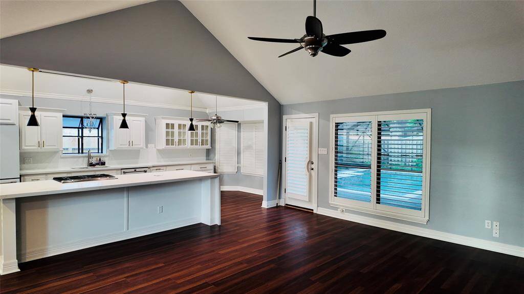 Updated hardwood flooring (2021