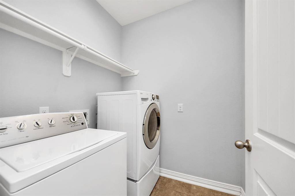 Washer and dryer stay!