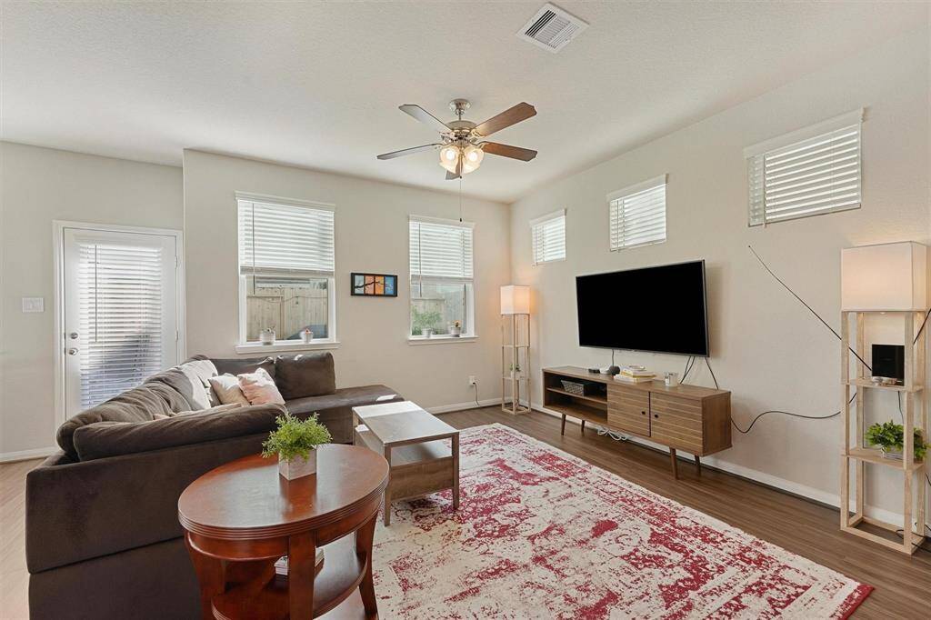 Spacious living room ideal for entertaining guests.