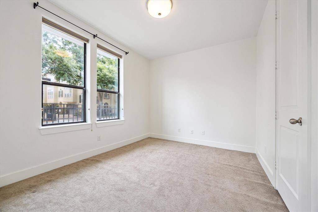 Office/guest room space on first floor