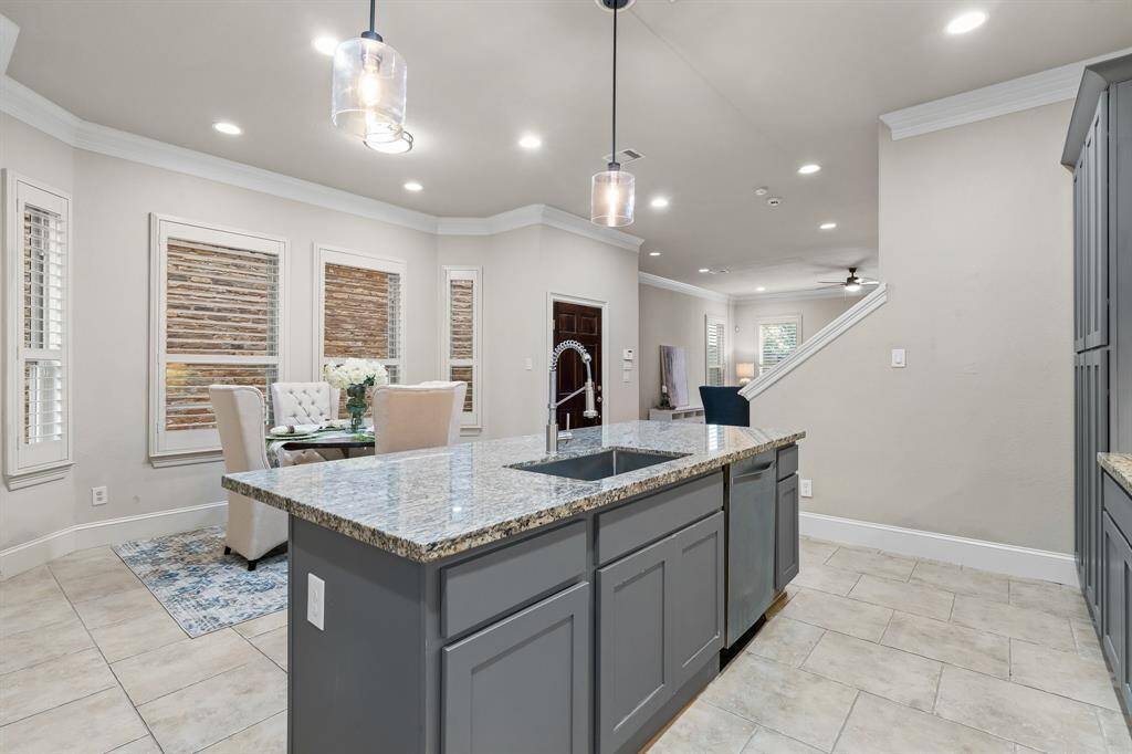 Lots of windows and natural light in this home.