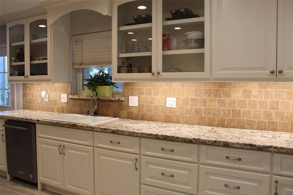 Custom cabinetry with soft close drawers