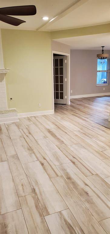 New tile throughout home