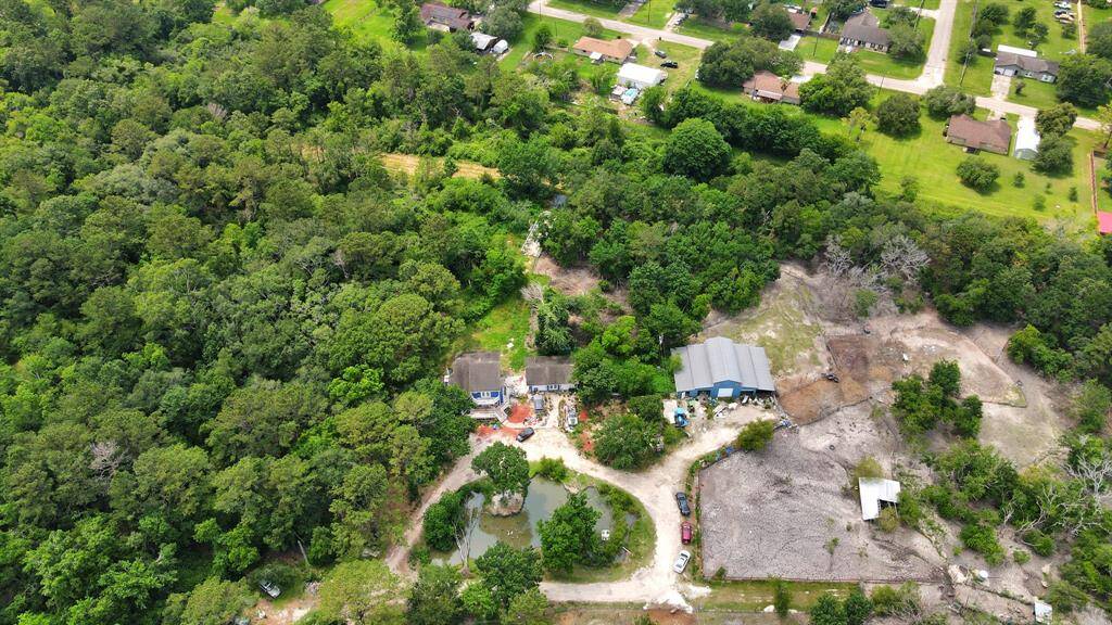 AERIAL VIEW OF 13 ACRES PROPERTY