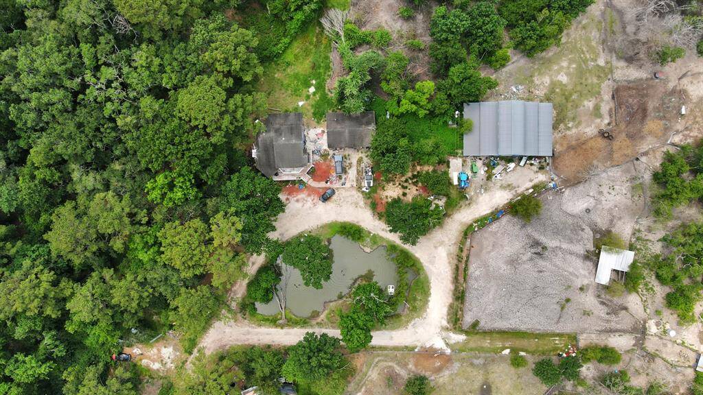 AERIAL VIEW OF 13 ACRES PROPERTY