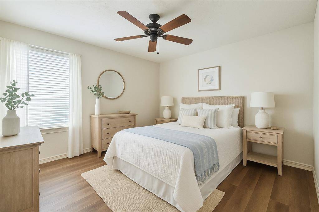 This photo has been virtually staged to help illustrate the potential of the space. The furniture and decor shown are for visual inspiration only and are not present in the actual property.