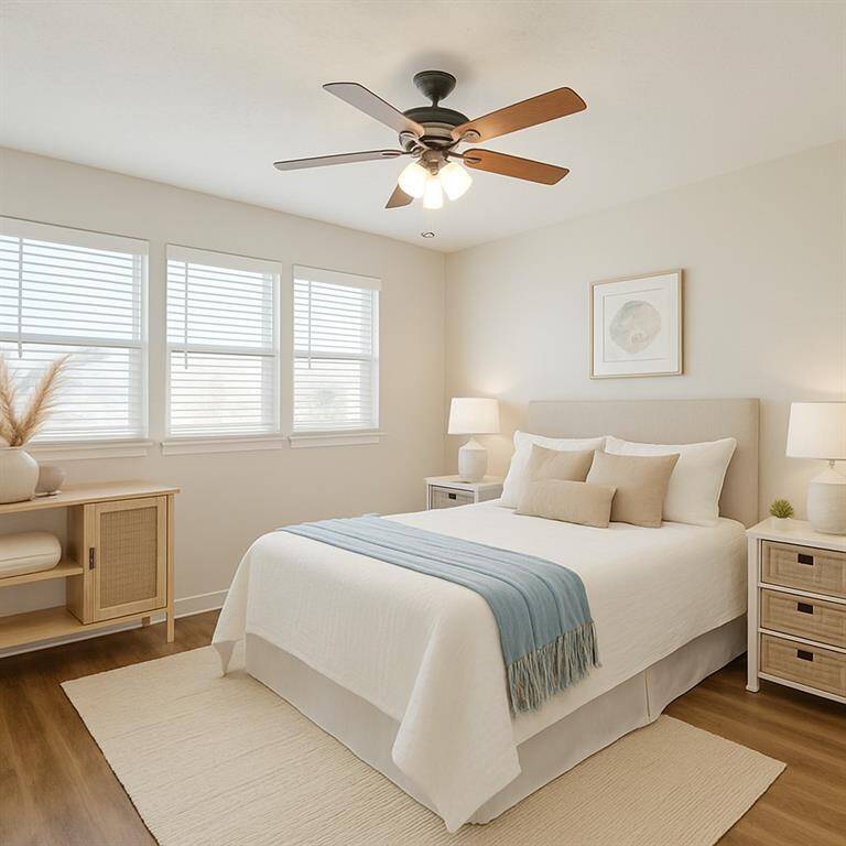 This photo has been virtually staged to help illustrate the potential of the space. The furniture and decor shown are for visual inspiration only and are not present in the actual property.