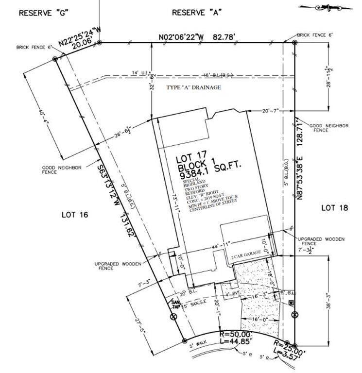 Plot Plan