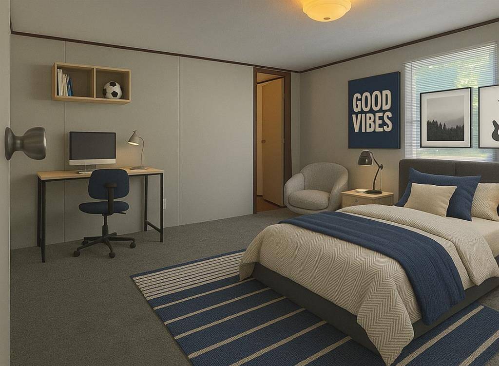 Large Bedroom #2 with Walk-In Closet