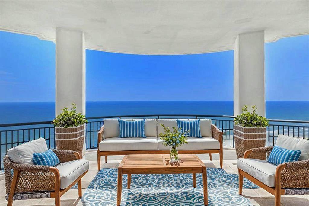 Spectacular views from the TOP floor Penthouse from one of three large balconies.(AI photo)