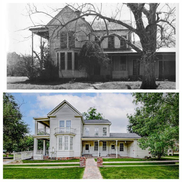 North side of the home.Photo Credit: Ft Bend Museum