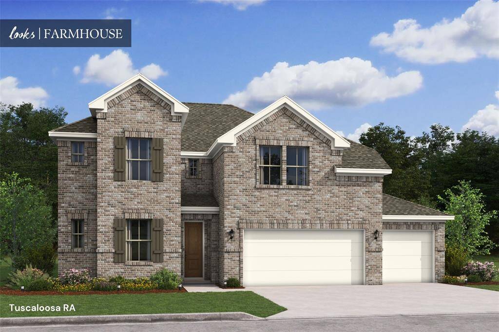 Stunning Tuscaloosa design by K. Hovnanian Homes with Elevation RA in beautiful Westwood. (*Artist rendering used for illustration purposes only.)