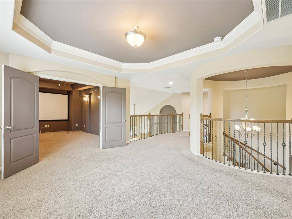 The Game Room is located between Bedroom 2 and the Media Room.