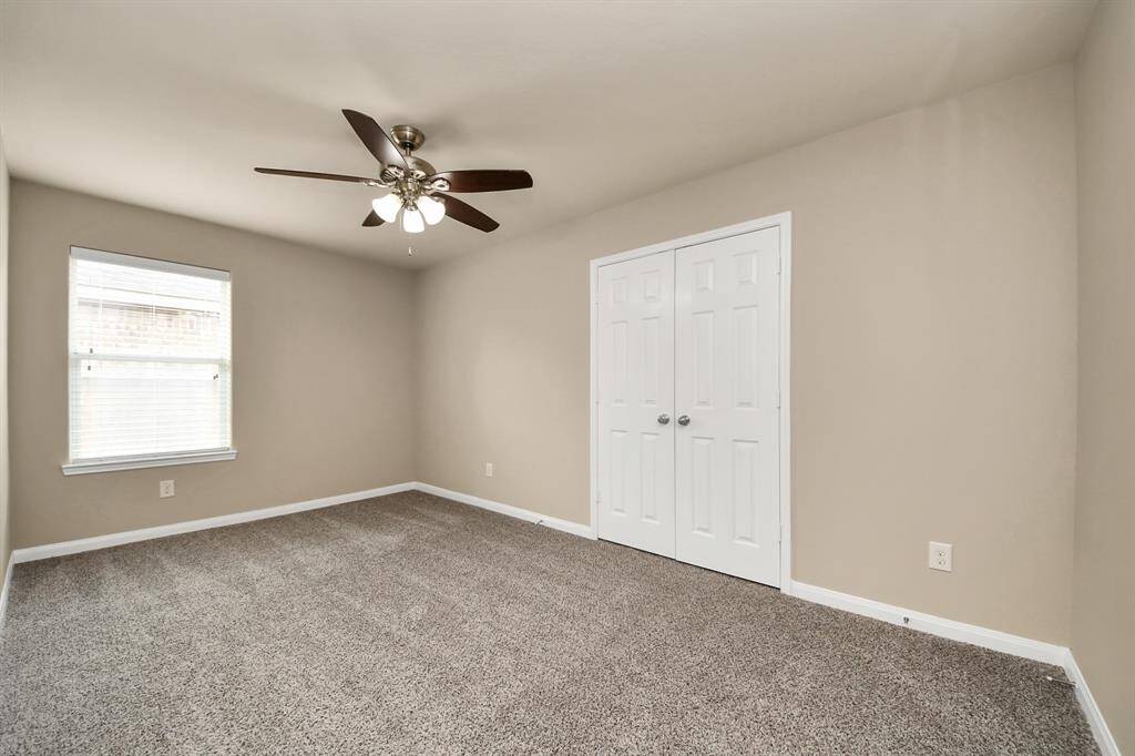 Home office with closet allows conversion to a 4th bedroom if desired.