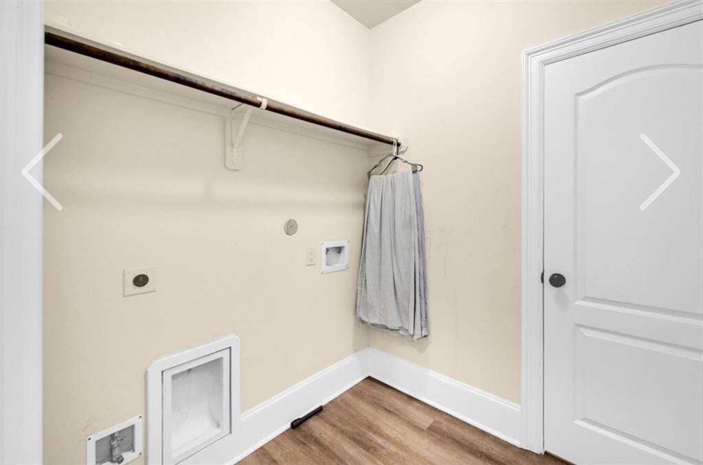 Washer and dryer connections