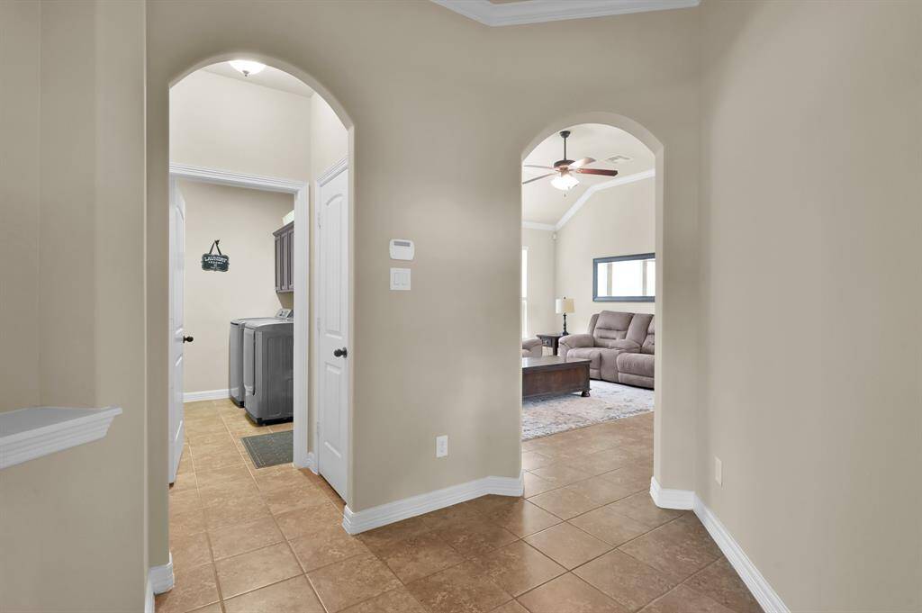 Utility Room at Garage Entry