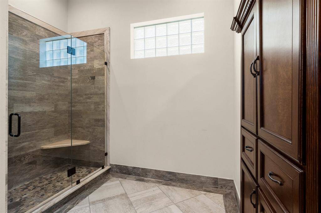 Large, walk-in closet off the primary bathroom
