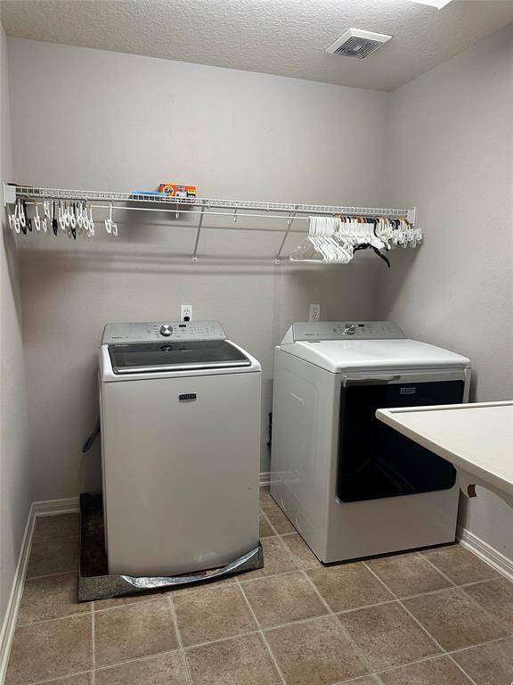 Upstairs utility room.