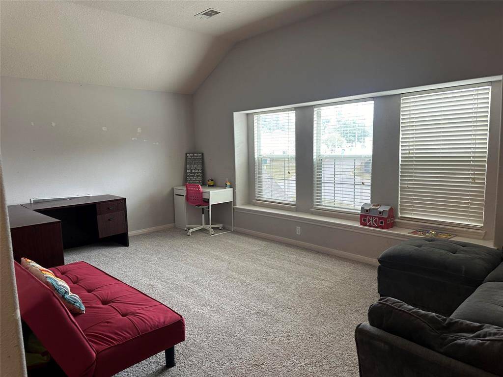 Large, spacious game room area.