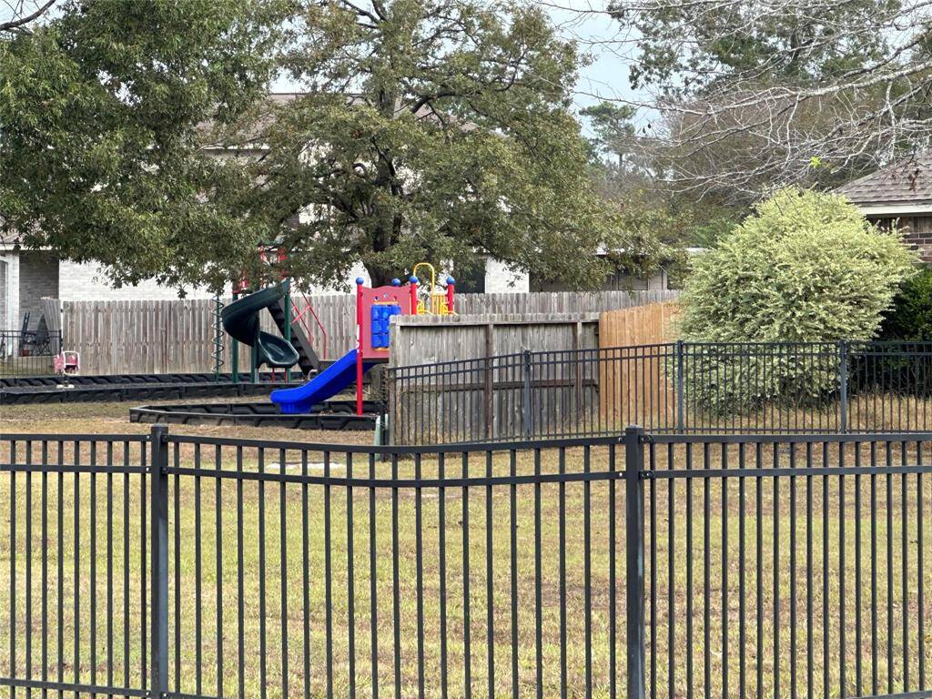 And just across the street is the neighborhood fully fenced park area.