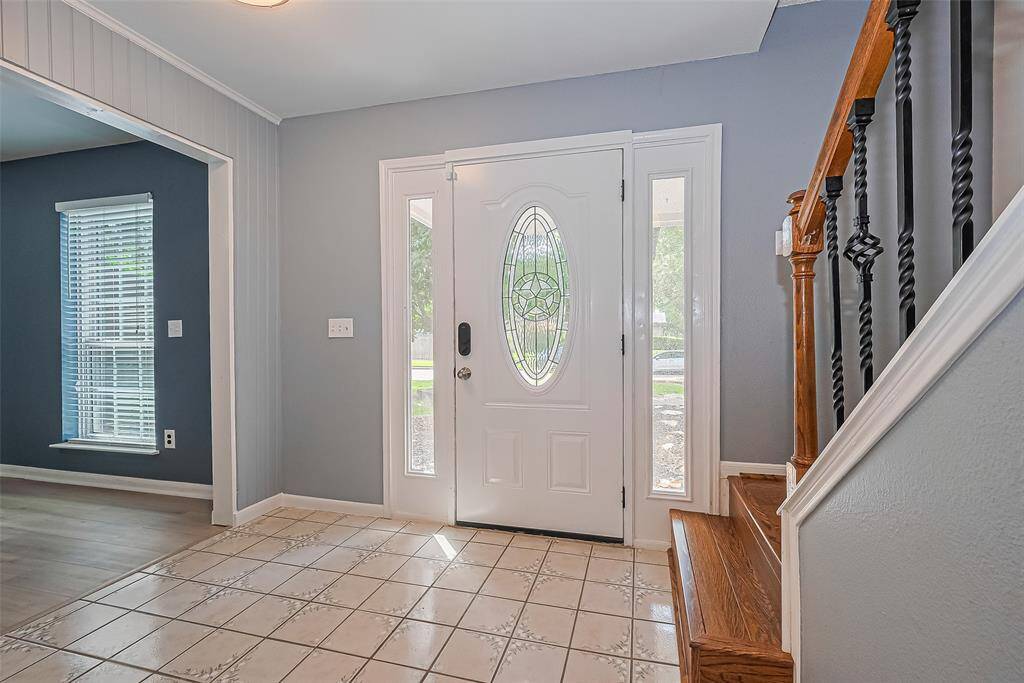 Upon entering you have the formal living area to the right.