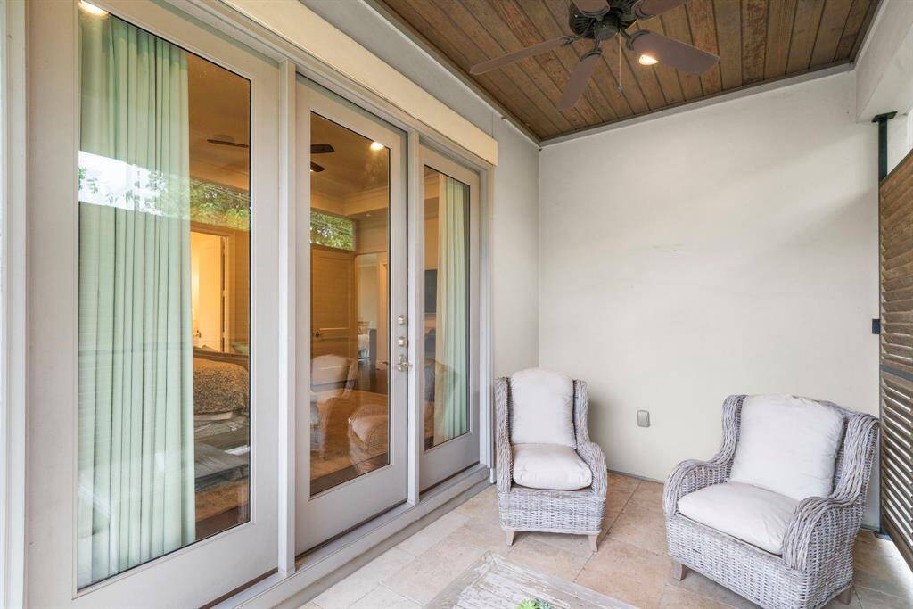 PRIMARY SUITE BALCONY - Another view of this seamless extension of the primary suite.