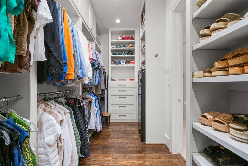 PRIMARY SUITE CLOSET - Another view of this amazing closet.