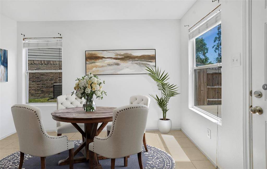 Breakfast Area with Sunshine - Staged