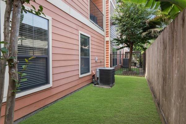 Open courtyard for a stroll