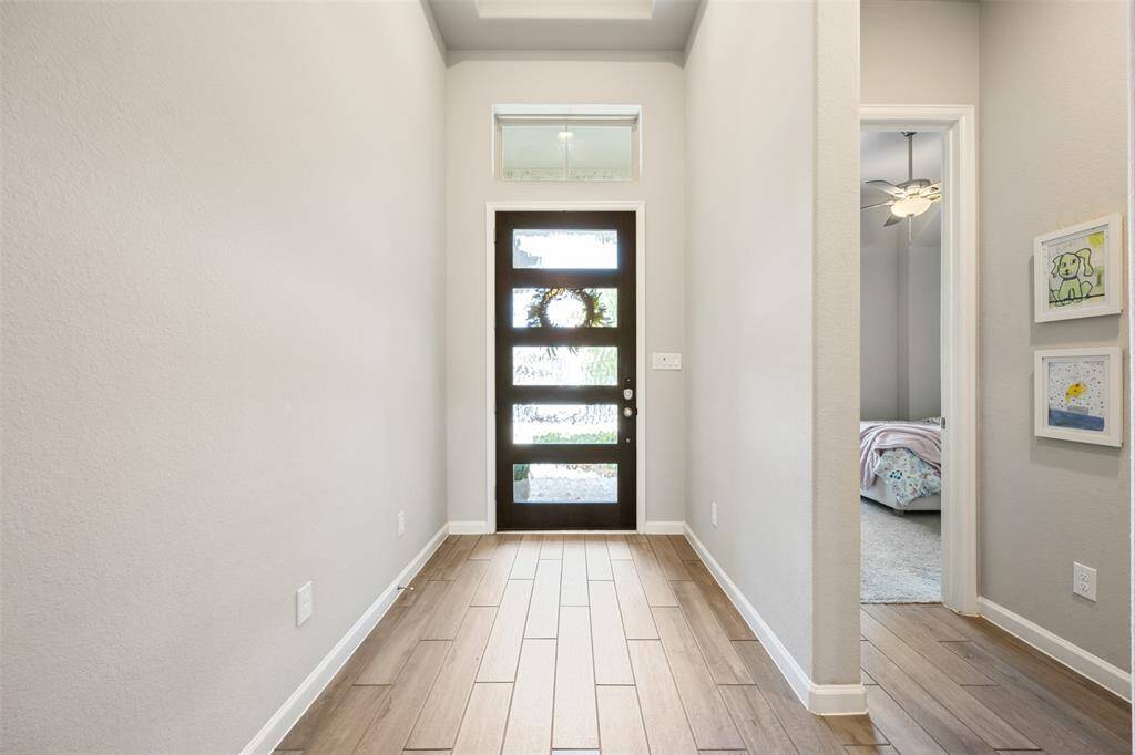 This grand foyer is one of the highlights of the home!