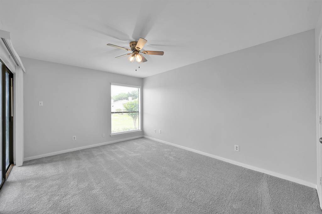 The Primary bedroom in the back.