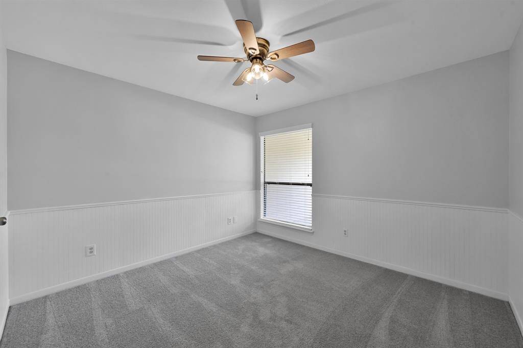 The second bedroom is up front.