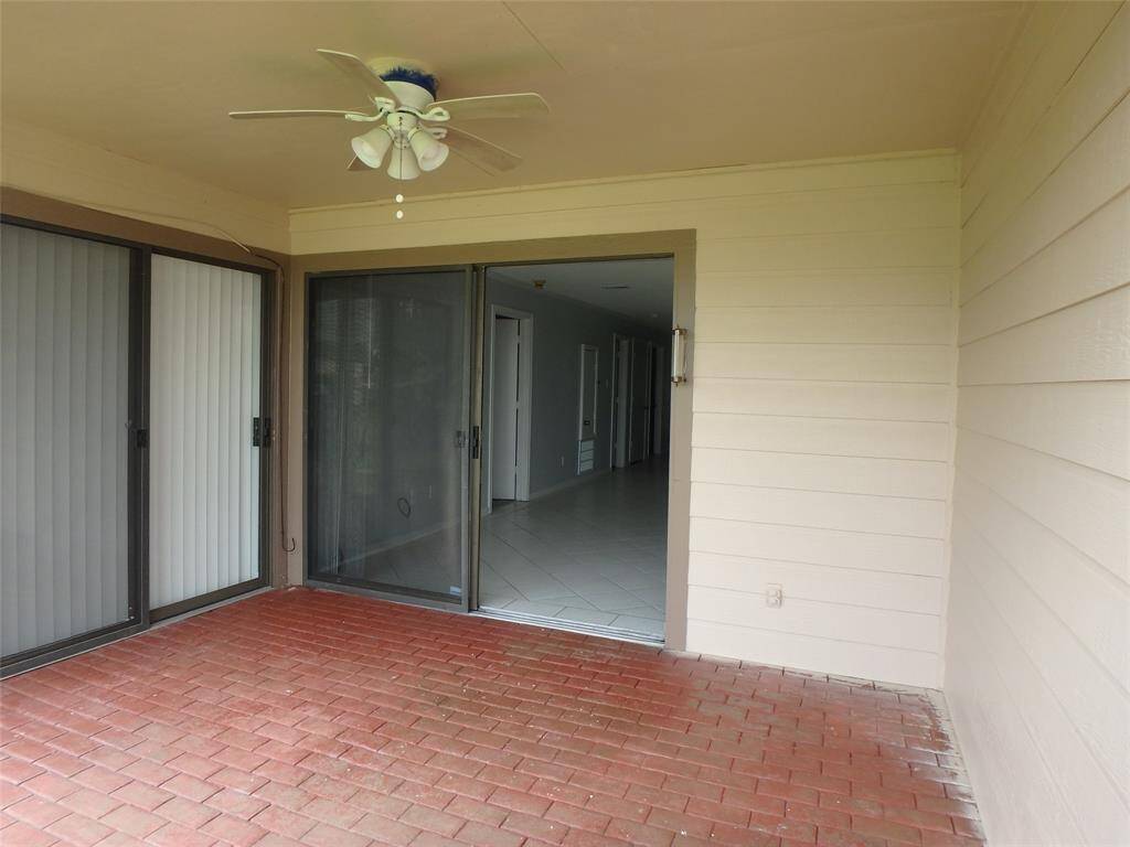 Your private covered patio.