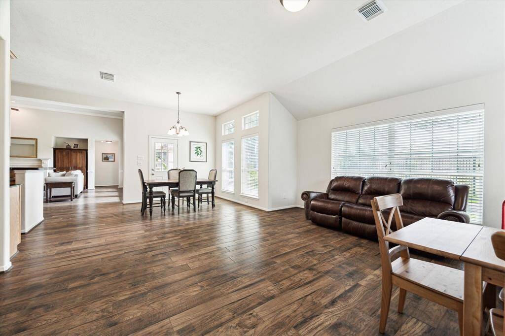 Imagine the sounds of chatter and laughter as you create memories of a lifetime with the people you love. This wonderful open floor plan offers the perfect space to do just that.